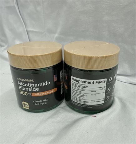 Nicotinamide Riboside 900mg - Anti-aging NAD Supplement, Focus, Memory Booster