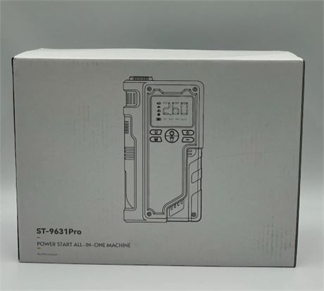 Multifunctional AIR COMPRESSOR ST-9631 Pro All In One Power Start Car Air Pump