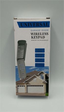 universal garage door wireless keypad